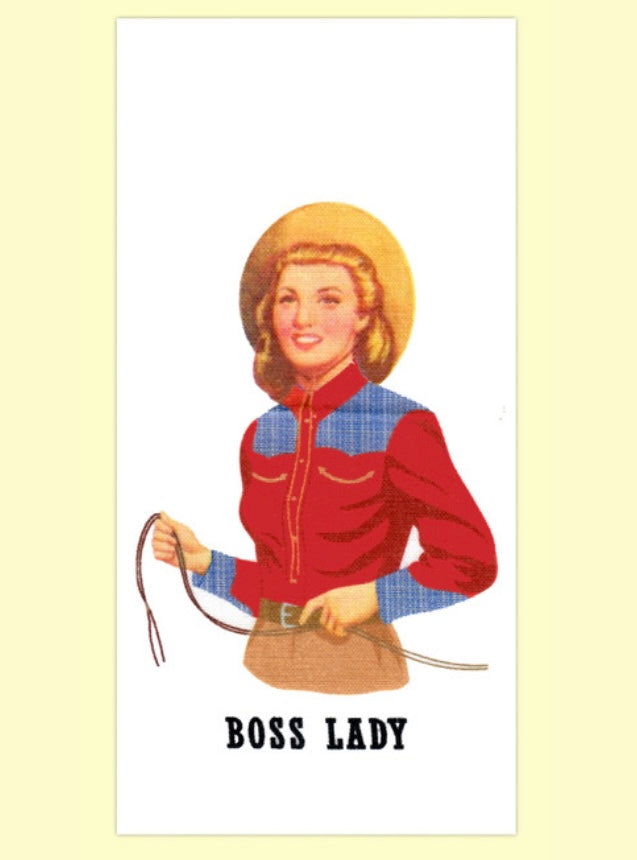 Boss Lady Tea Towel