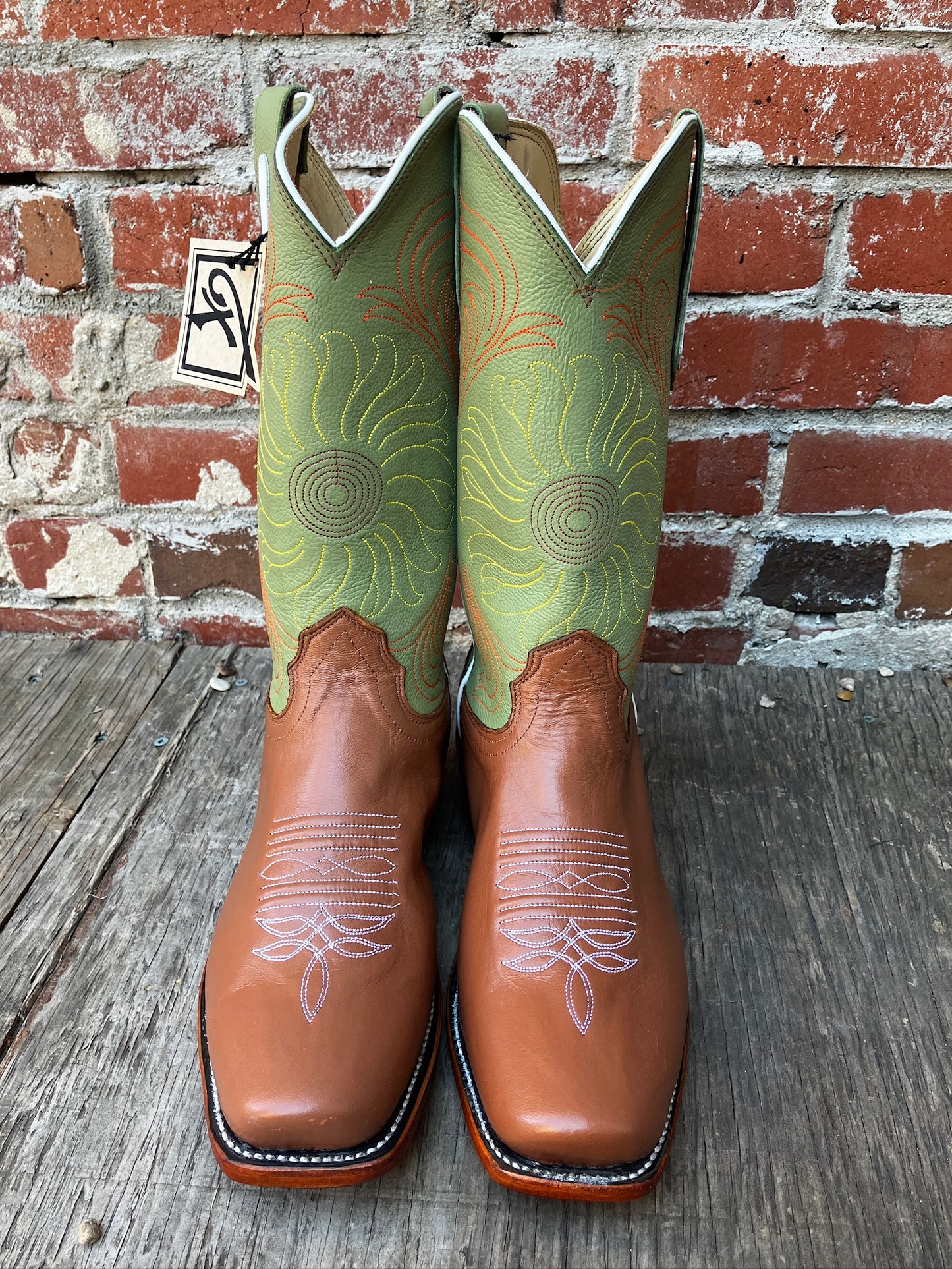 Fenoglio Men's Avocado Sunflower Boots