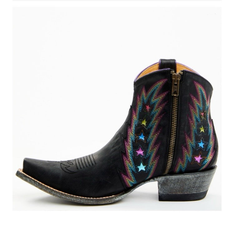 Old Gringo Women's Legacy Black Zipper Bootie