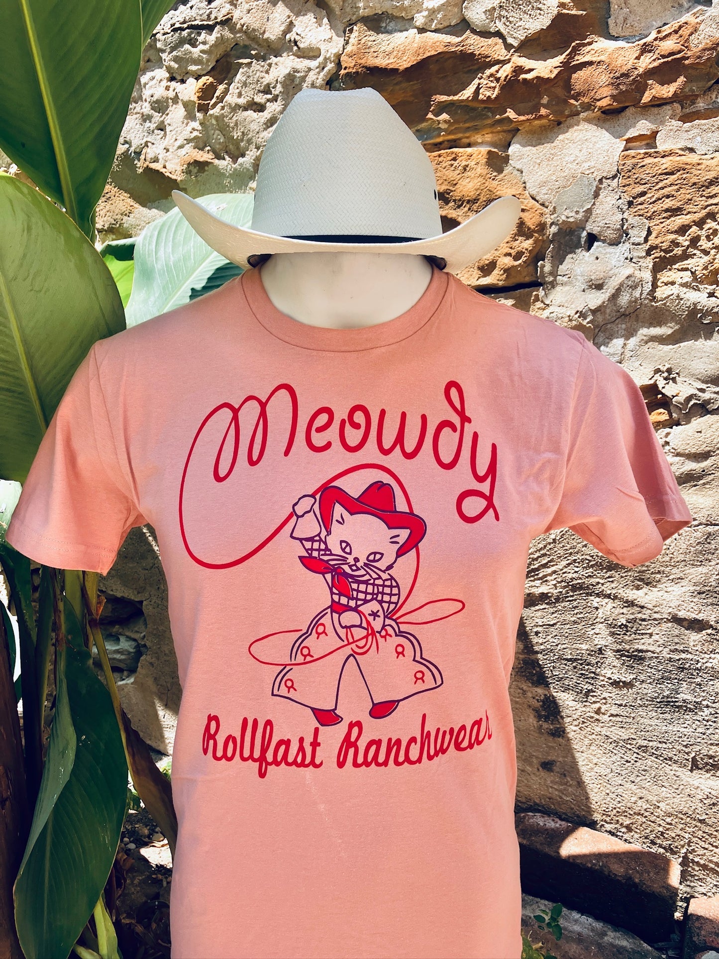 Pink Meowdy T-Shirt