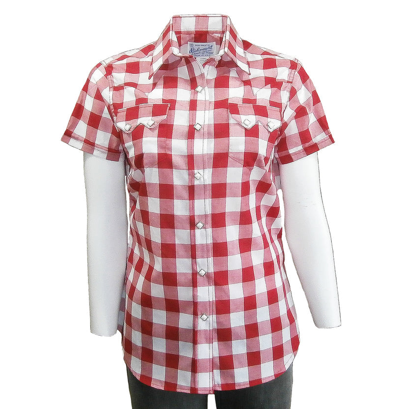 1719 Women's Red Gingham Shirt