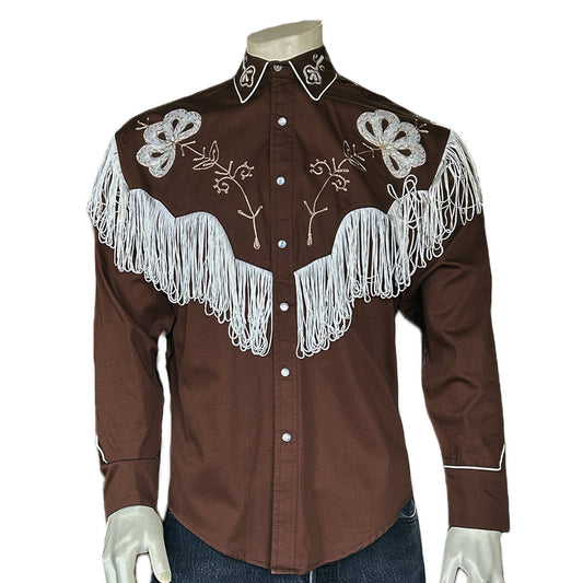 6723 Rockmount Men's Fringe Western Shirt