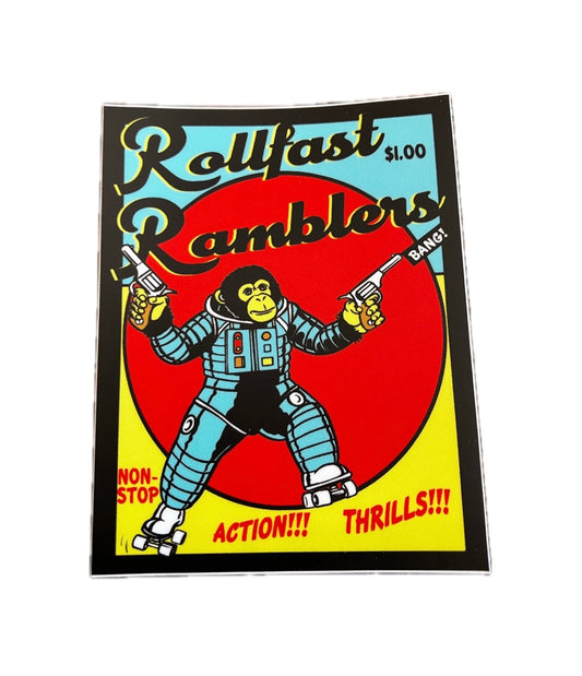 Rollfast Ramblers Sticker
