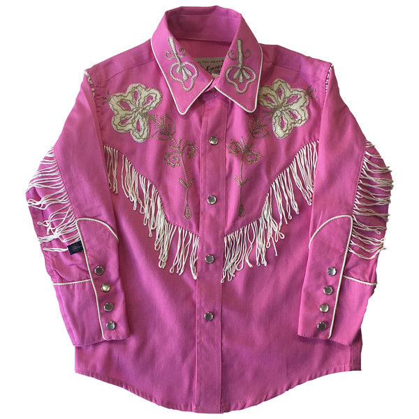 Kid's Fringe Western Shirt