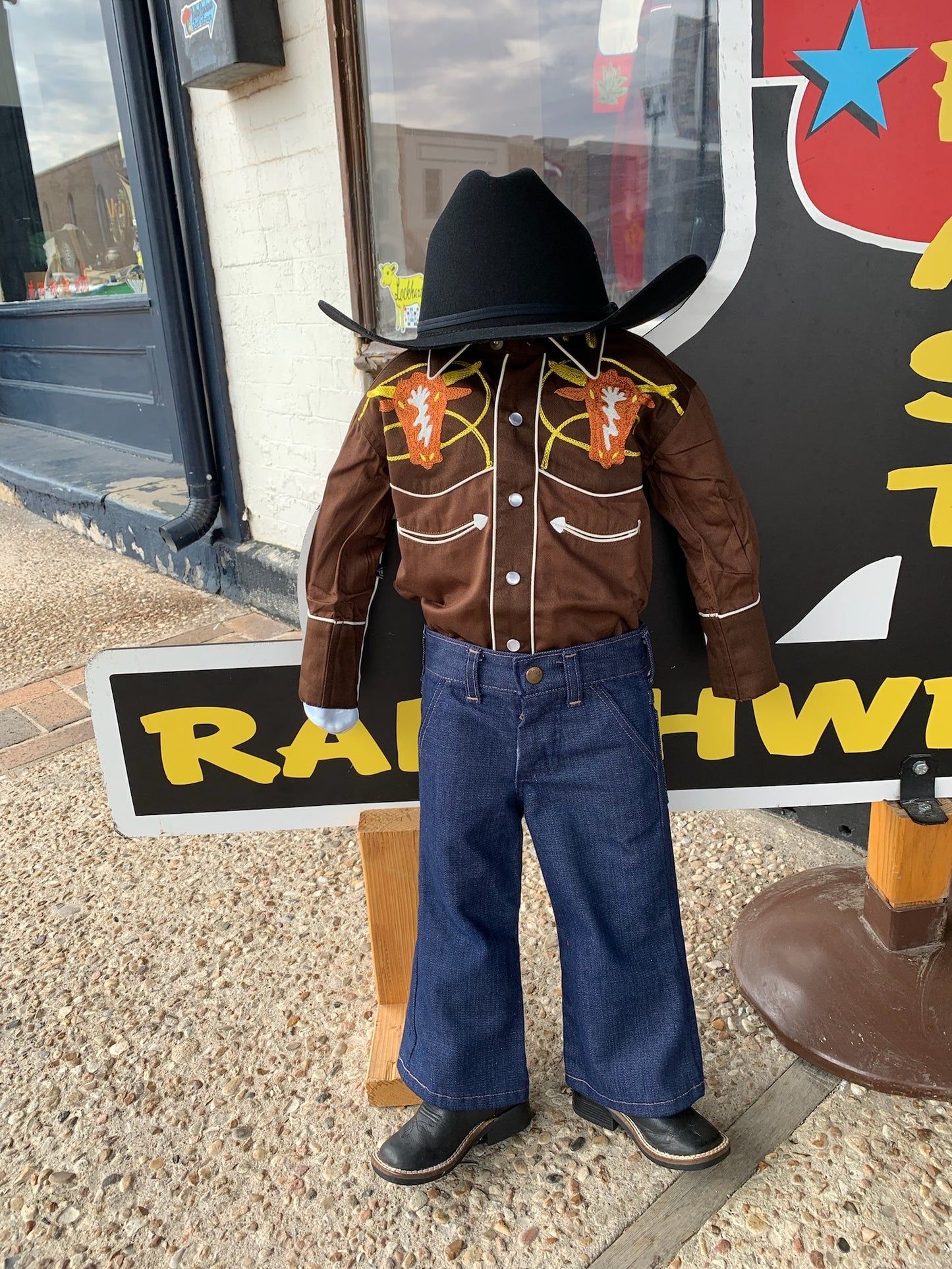 Kid's Longhorn Western Shirt