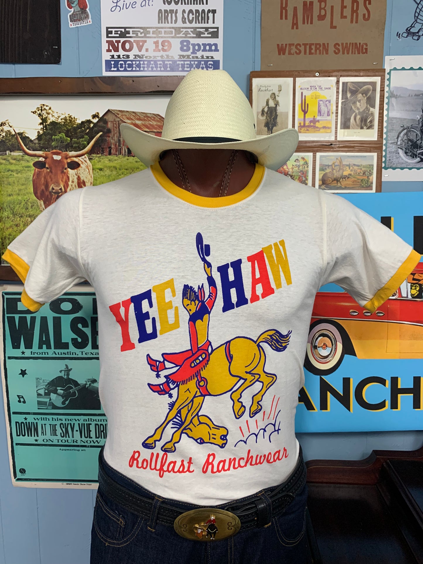 Yeehaw Ringer T-Shirt