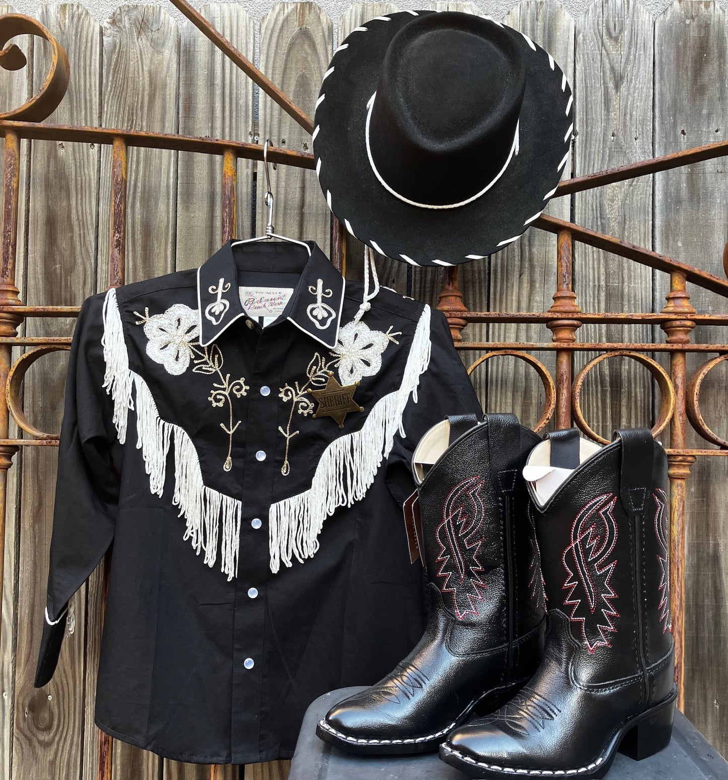 Kid's Fringe Western Shirt