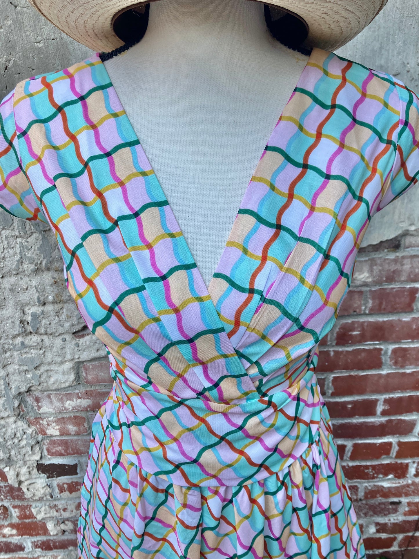 Greta Dress in Squiggly