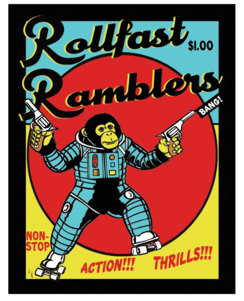 Rollfast Ramblers Space Monkey Sticker