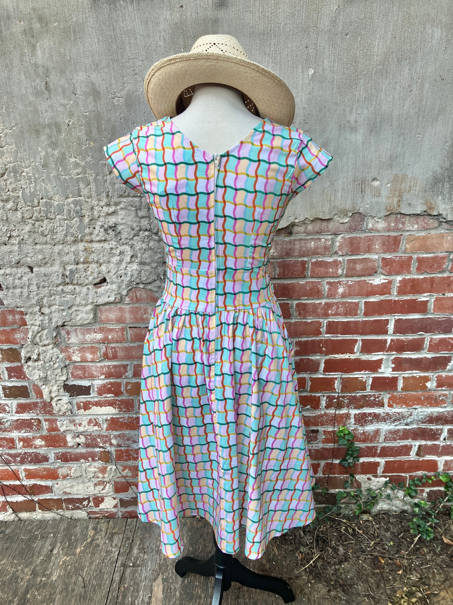 Greta Dress in Squiggly