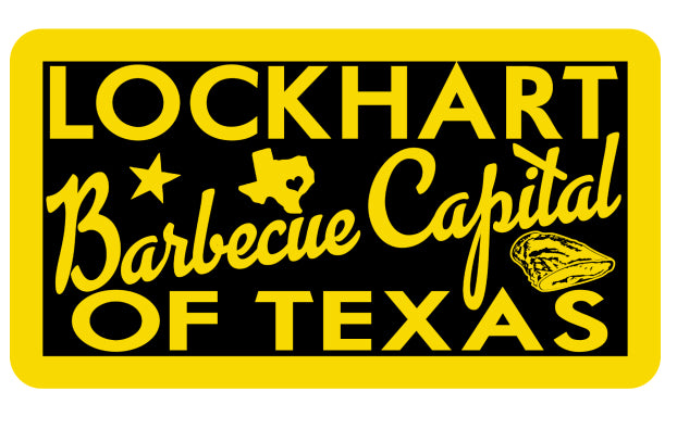 Lockhart BBQ Capital Sticker