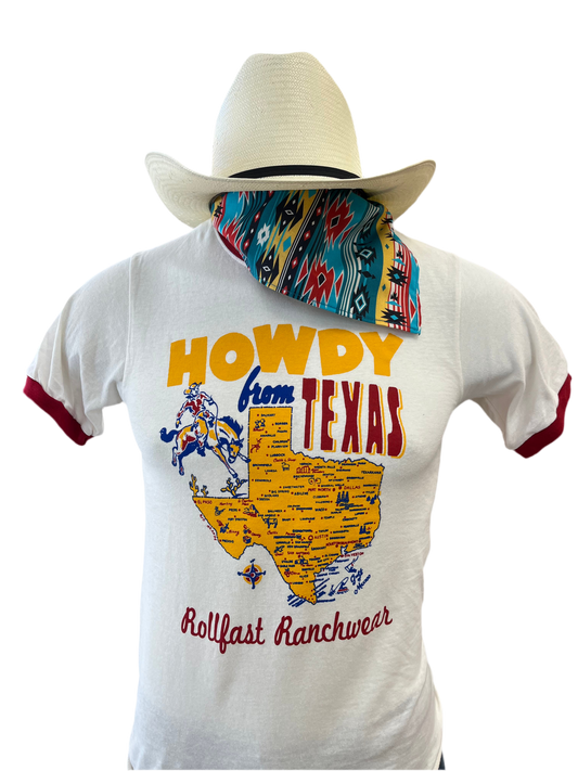 Howdy From TX Ringer T-Shirt