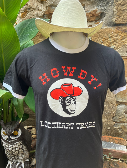 Two Color Howdy Henry Black Ringer