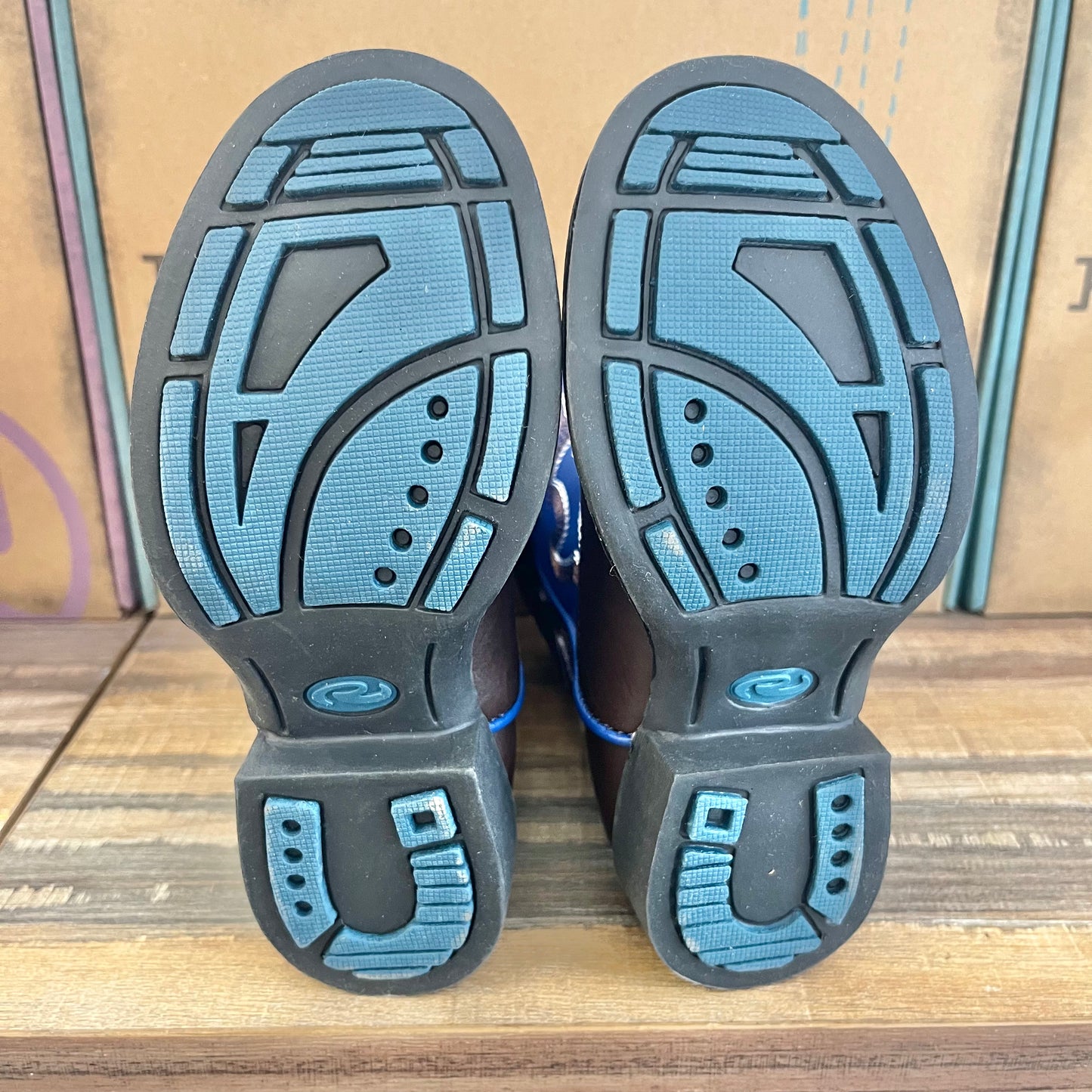 Roper Kid’s Blue Light-Up Boots