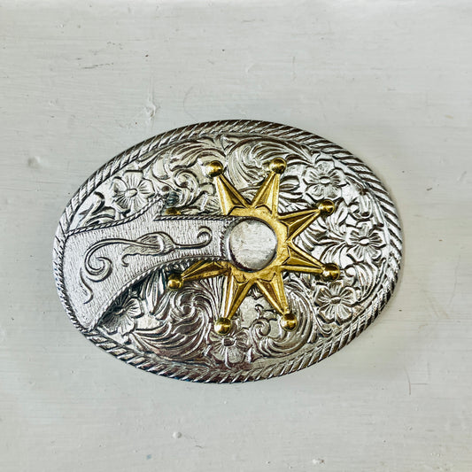 Spur OVAL Belt Buckle