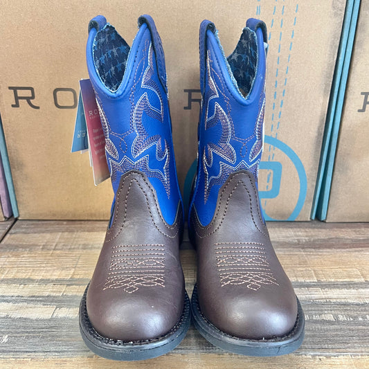 Roper Kid’s Blue Light-Up Boots
