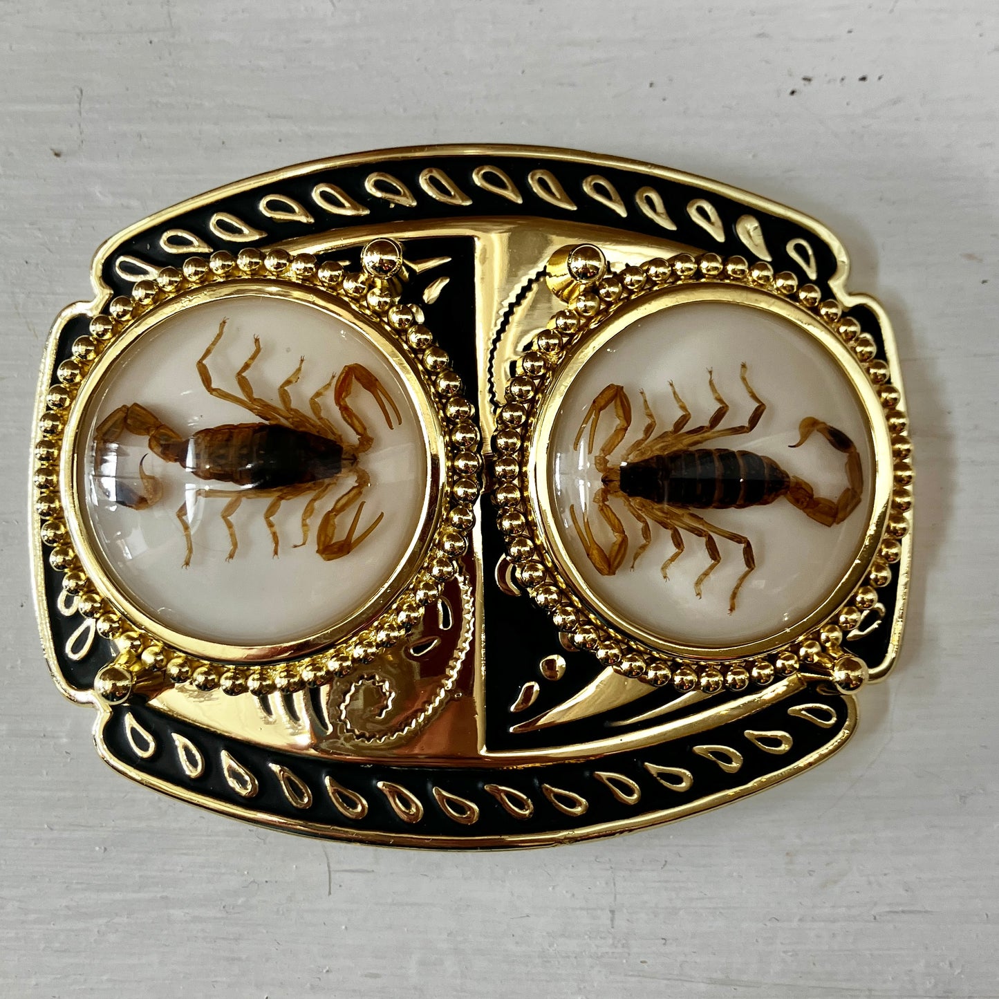 Scorpion DOUBLE Belt Buckle