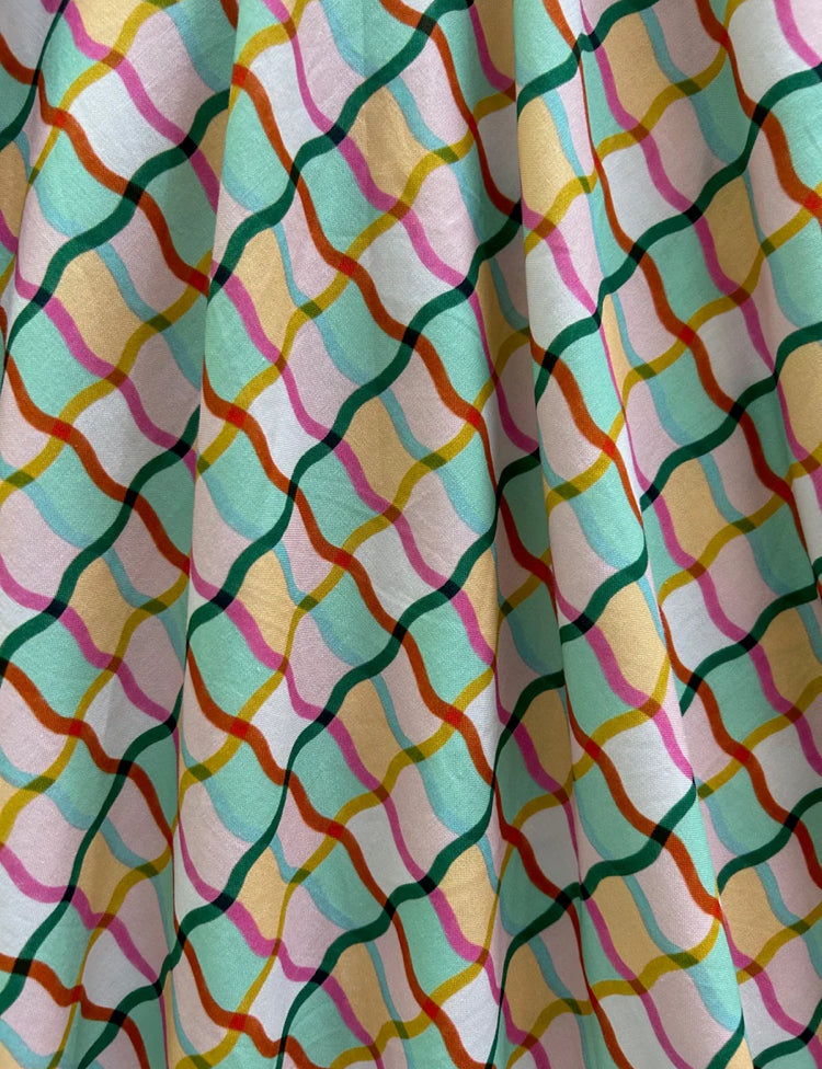 Greta Dress in Squiggly