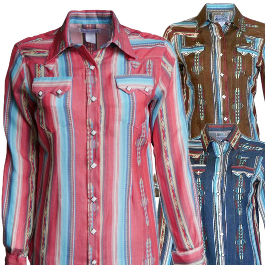 701 Women's Serape Western Shirt