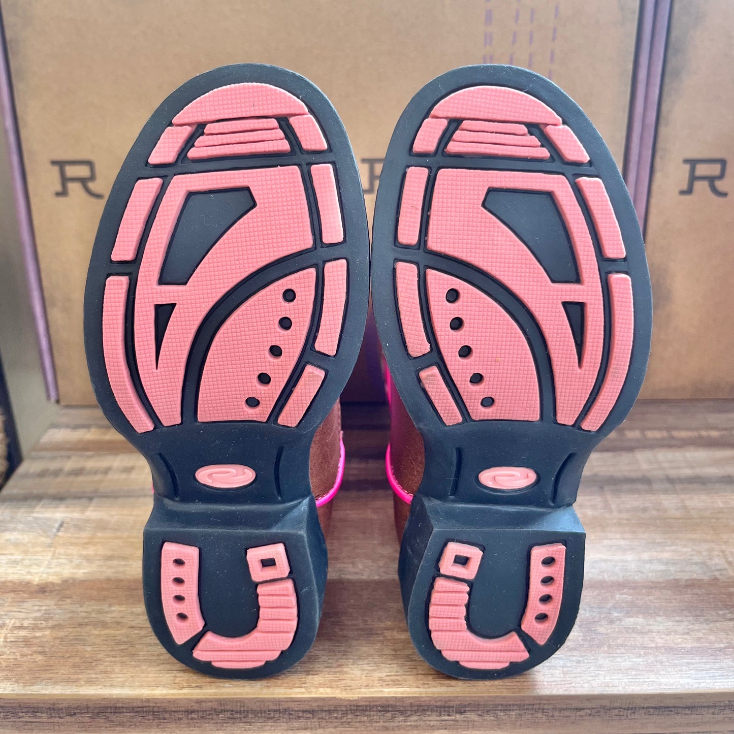Roper Kid’s Pink Light-Up Boots