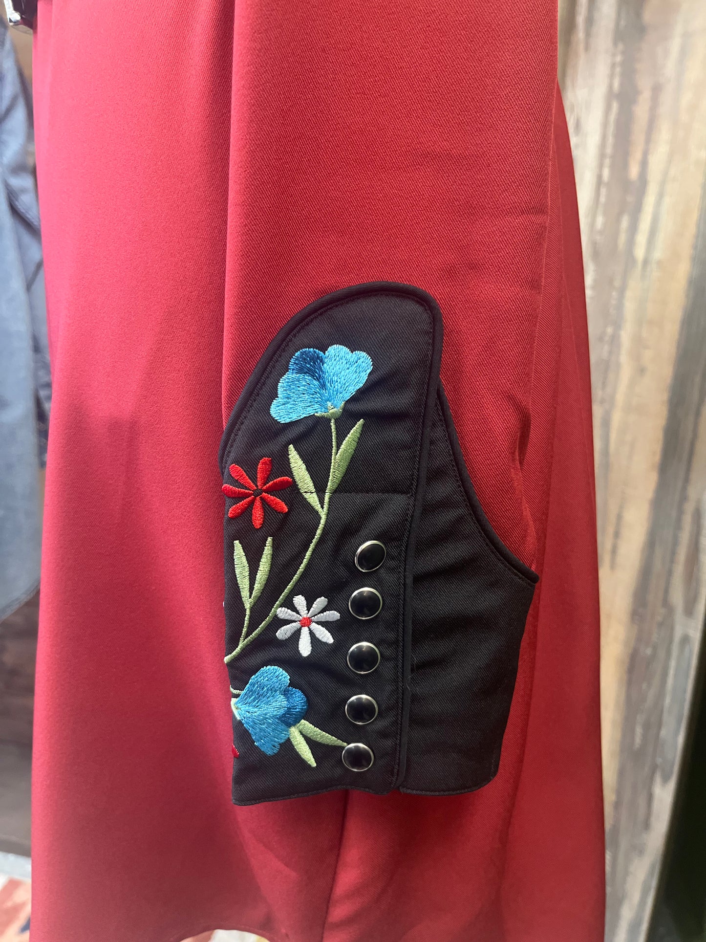 Embroidered Western Dress