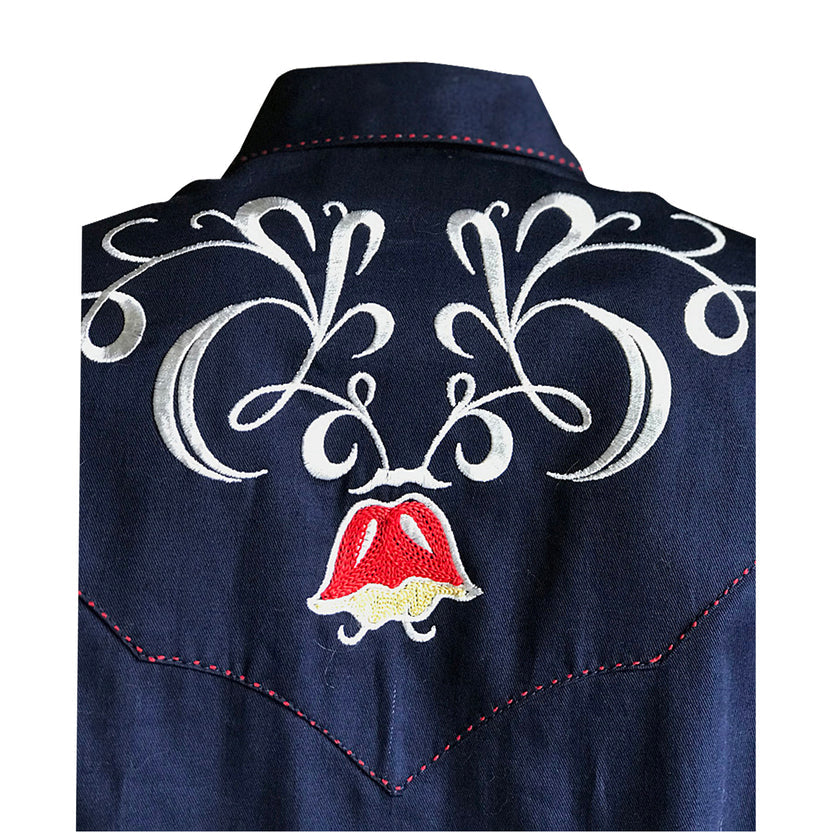 7705 Rockmount Women's Tulip Embroidered Shirt