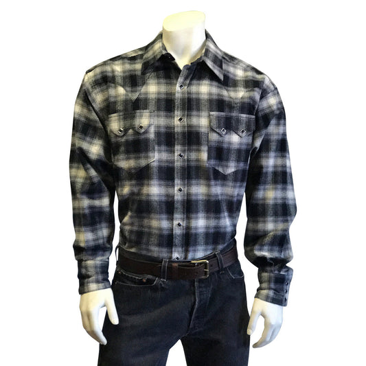 647 Rockmount Men's Flannel Western Shirt