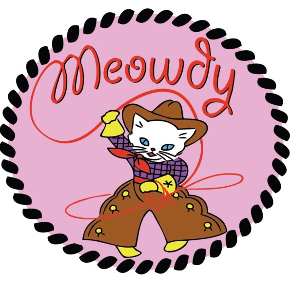 Meowdy Sticker